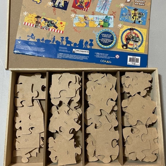 Other - Disney Pixar TOY STORY 4 // 7 Wood Puzzles